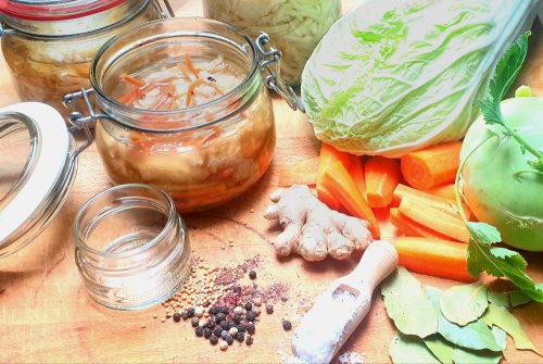 Fermented vegetables homemade