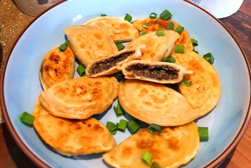 Champignon-Salbei Maultaschen