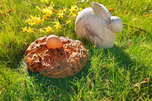 Easter bread with Perga bee bread