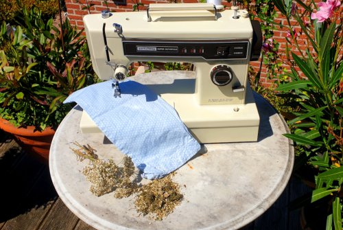 Schafgarben-Säckchen für Leberwickel