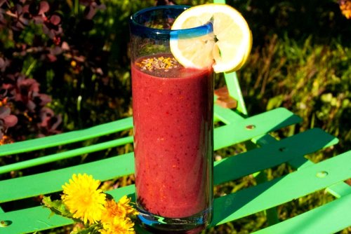 Wilde Kruiden Smoothie Paarse Detox