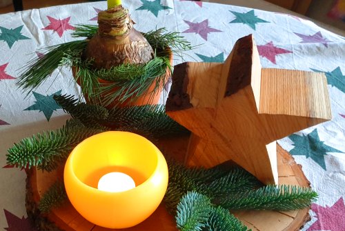 Windlichter - Lichtschalen aus Bienenwachs