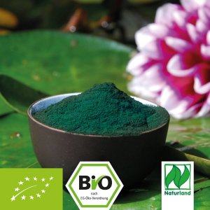 Spirulina-algen (organisch)