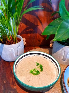 Mushroom sage soup