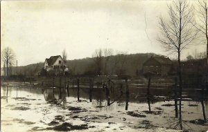 Flooding of the Niers floodplains