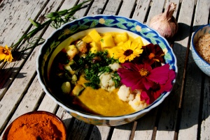 Korma mit Datteln