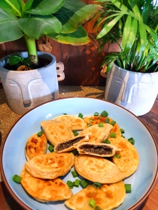 Champignon-Salie Maultaschen 