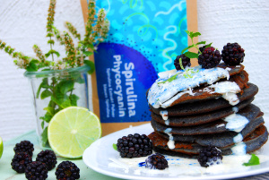 Spirulina-Pancakes