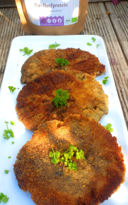 Parasol-Pilzschnitzel