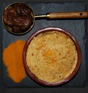 Date and feta cheese spread