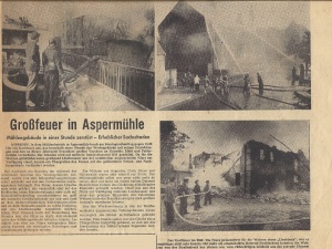 Newspaper report mill fire