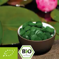 Bio Chlorella pyrenoidosa Tabletten - 100% Bio mit Analyse Bild 1