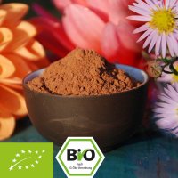 Biologisch cacaopoeder - rauw & veganistisch - zonder additieven & ontvet beeld 1