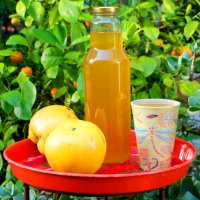 Fruity quince syrup 
