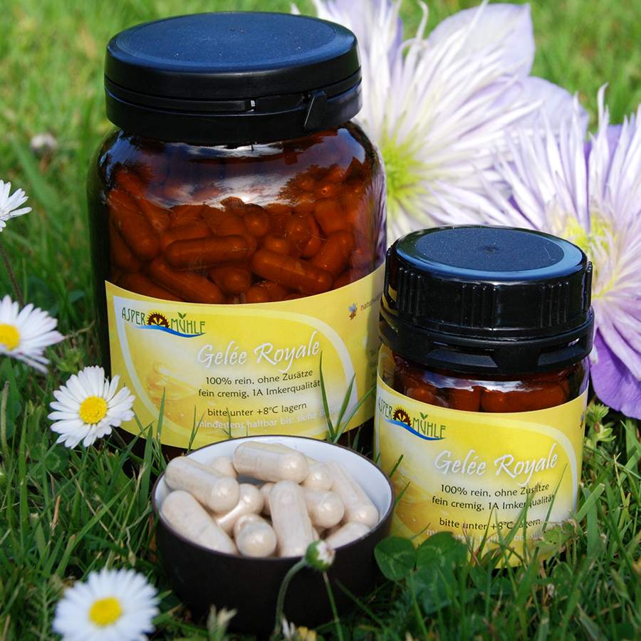 Royal Jelly Capsules - gelyofiliseerd - zonder additieven 