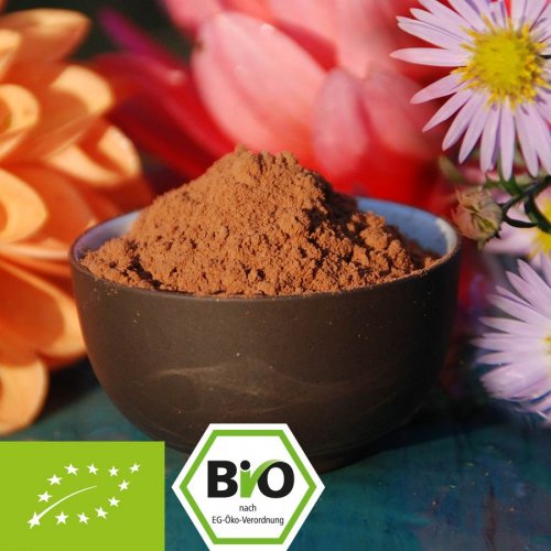 Bio Kakao Pulver - Roh & vegan - ohne Zusätze & Entölt 
