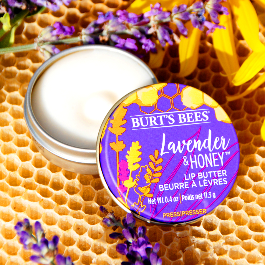 Burt's Bees Lip Butter with Honey & Lavender 