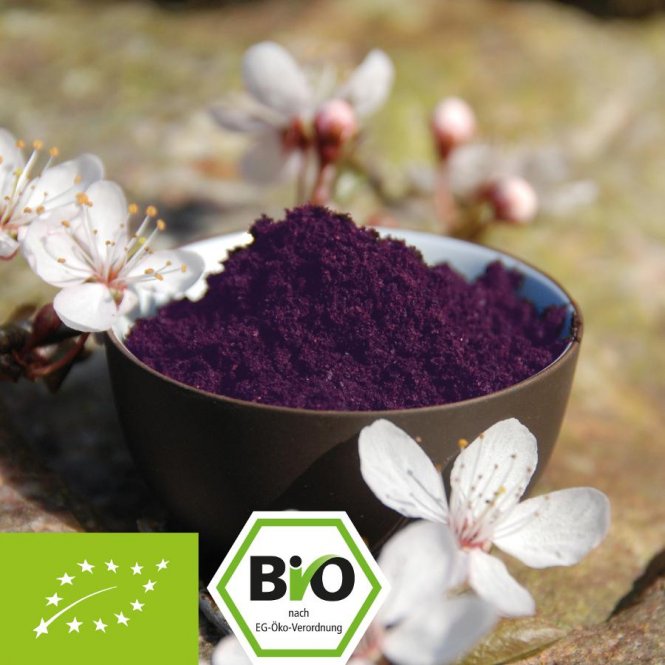 organic acai powder from wild collection 100g