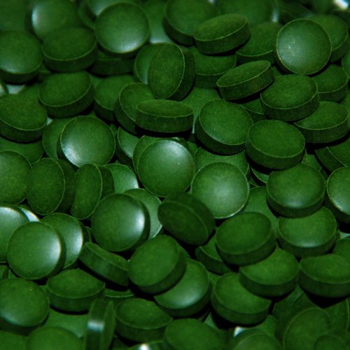 Organische Chlorella pyrenoidosa tabletten - 100% organisch met analyse beeld 2