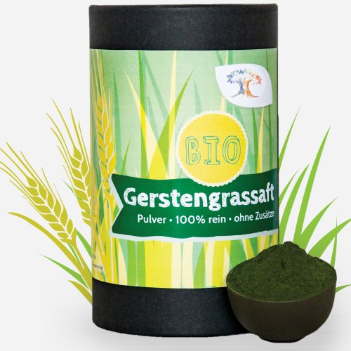 Bio Gerstengrassaft Pulver - 100% Gerstengrassaftpulver ohne Zusätze Bild 2