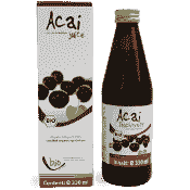 Bio Acai Saft - 100% - 330ml Glasflasche 