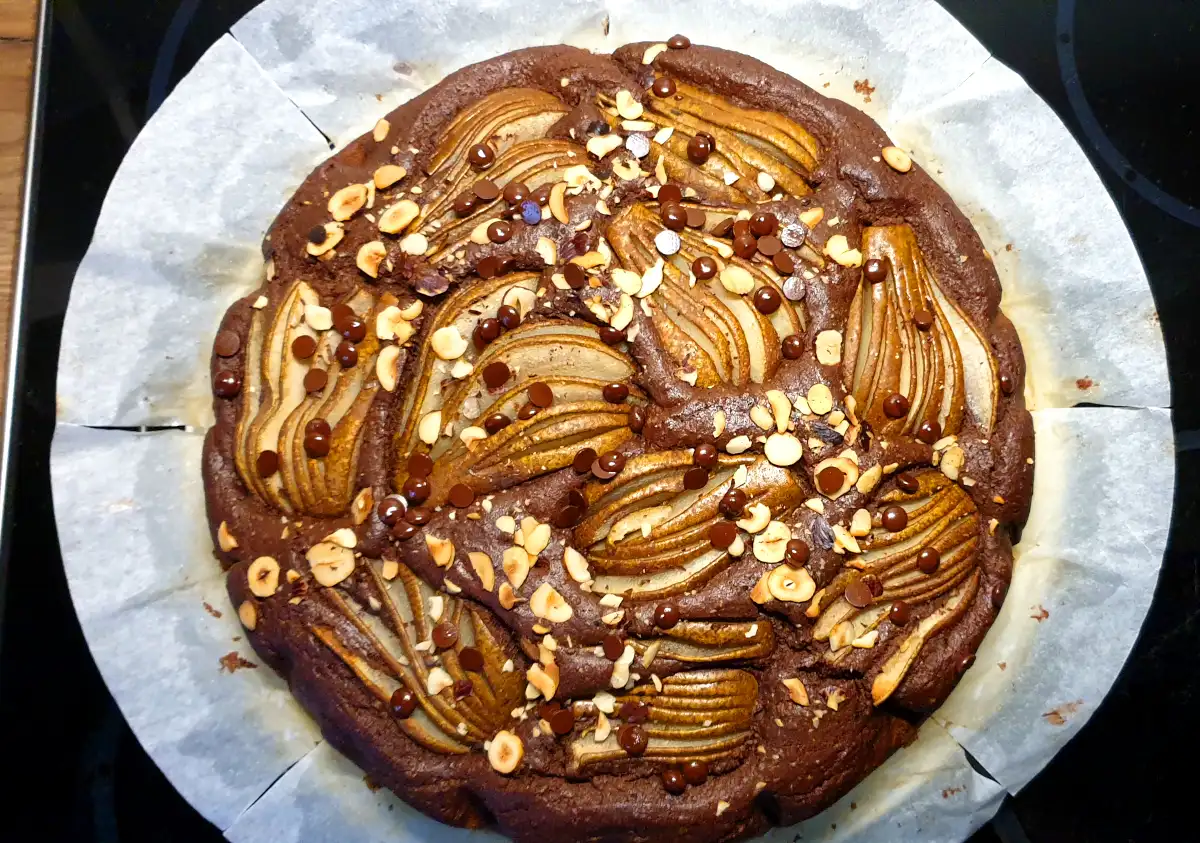 Gebakken perencake