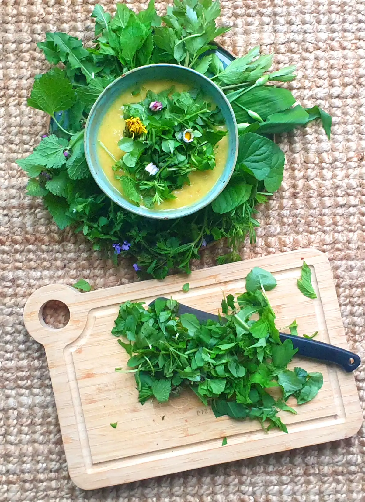Herb potato soup Ingredients