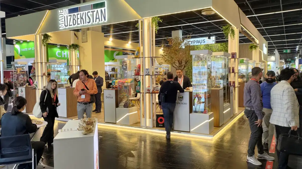 Oezbekistan Stand Anuga