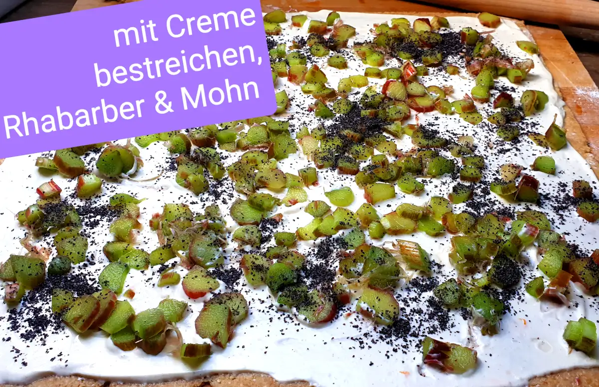 Poppy seed snails Preparation