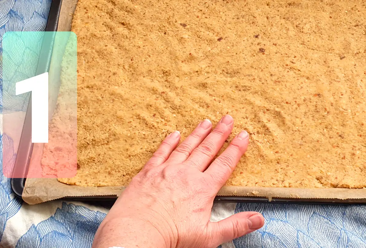 No bake protein bar Teig