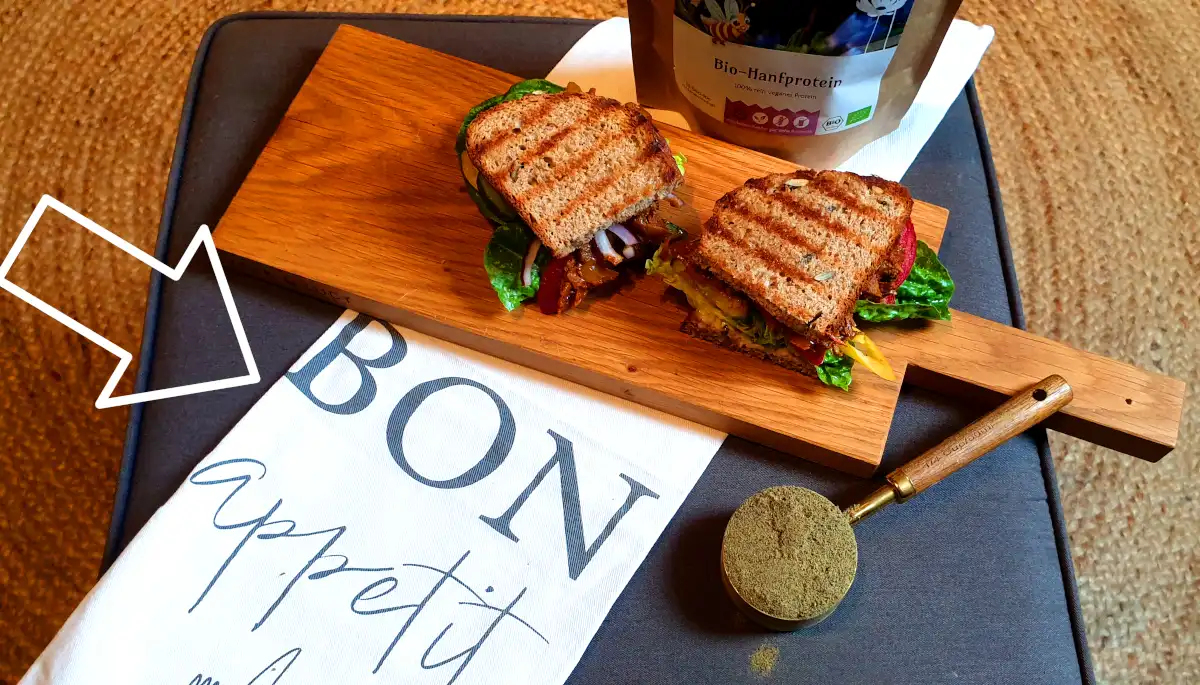 Finished sandwich