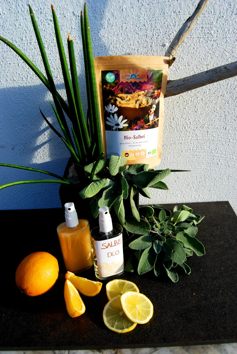 Calendula ointment made from oil - macerate with asper mill beeswax