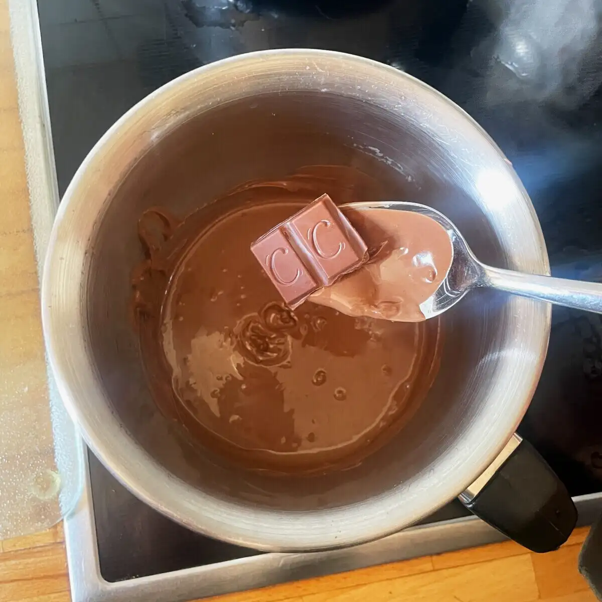 Gesmolten chocolade