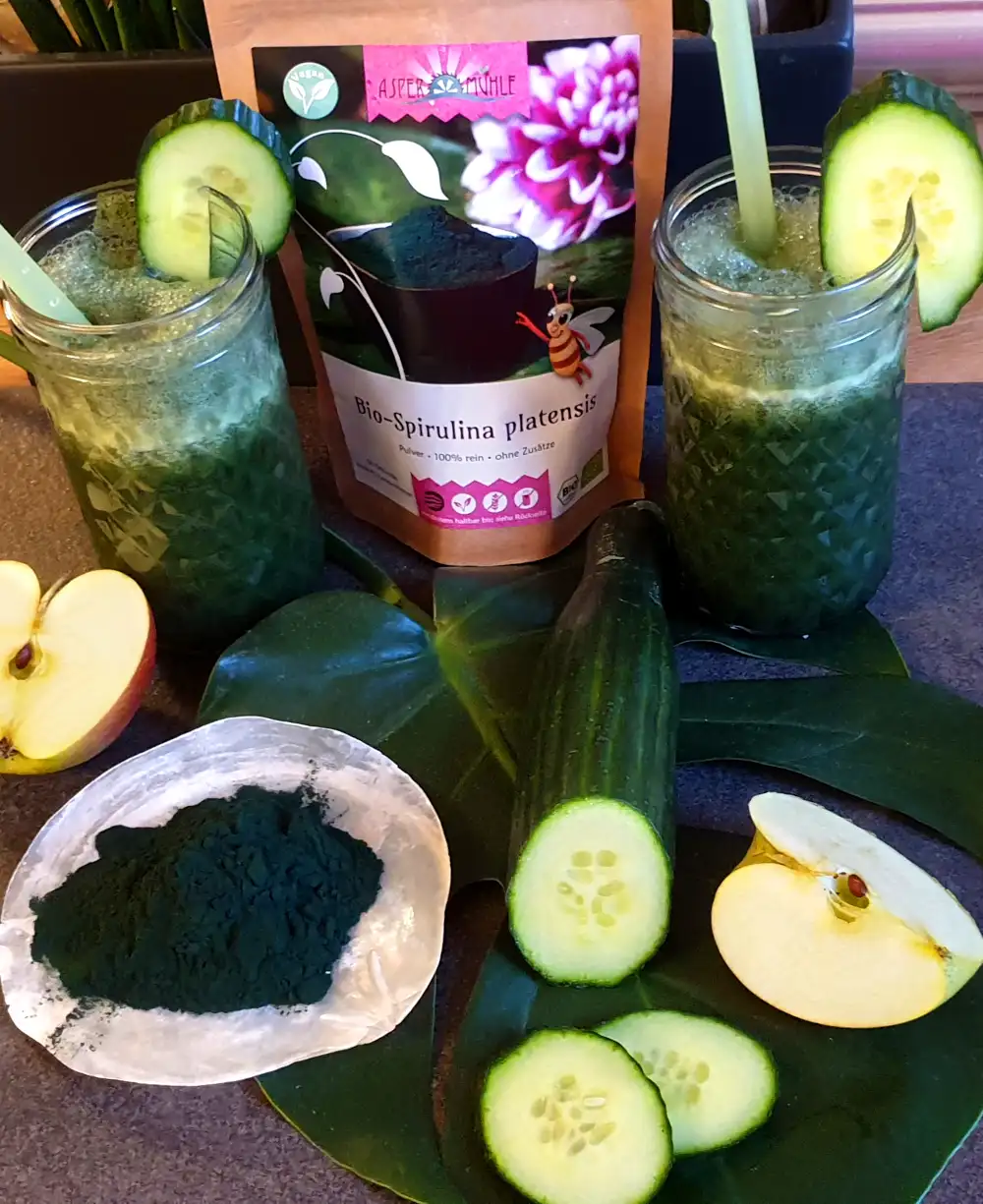 Spirulina Detox für innen & außen