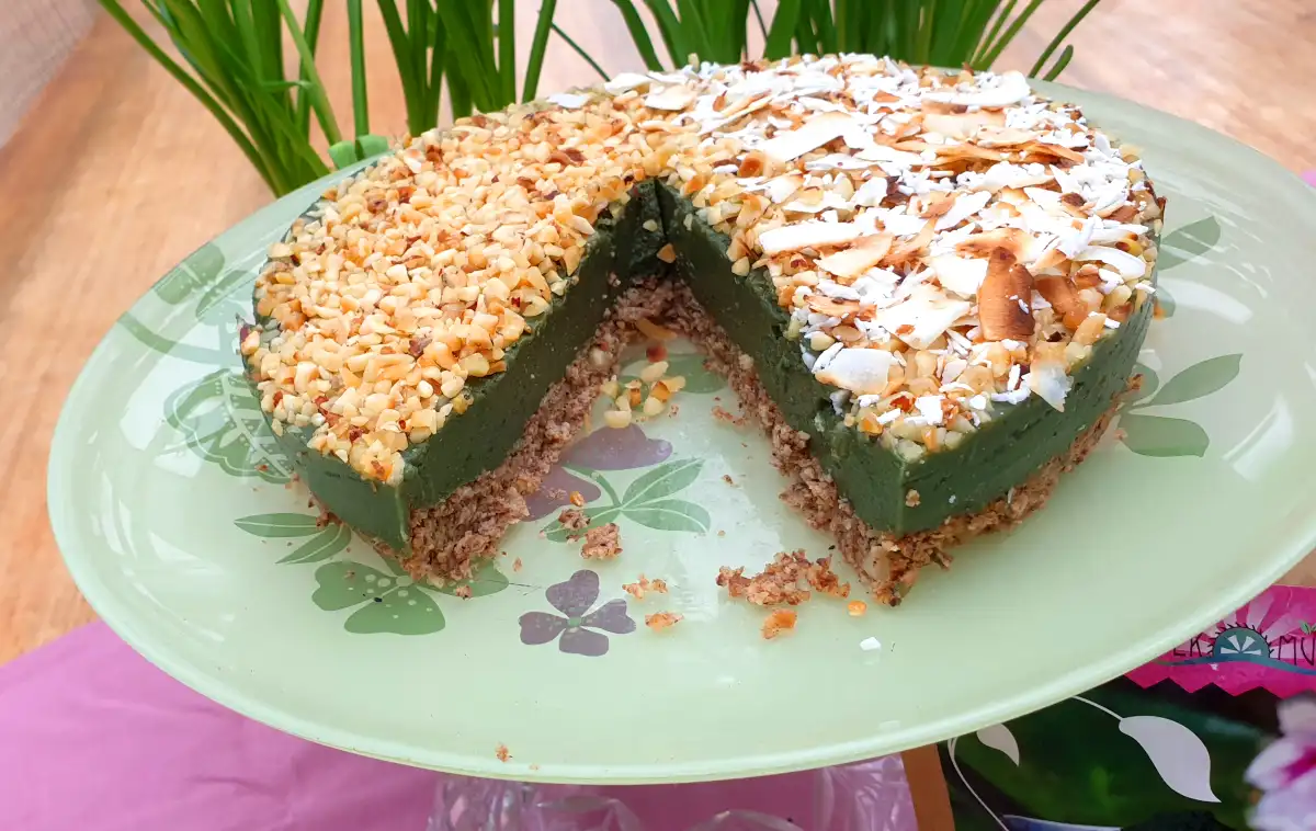 Spirulina Kokos Torte