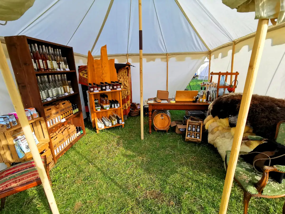 Stand Niederrhein Destille Mittelalterfestival